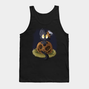 Halloween Cat Tank Top